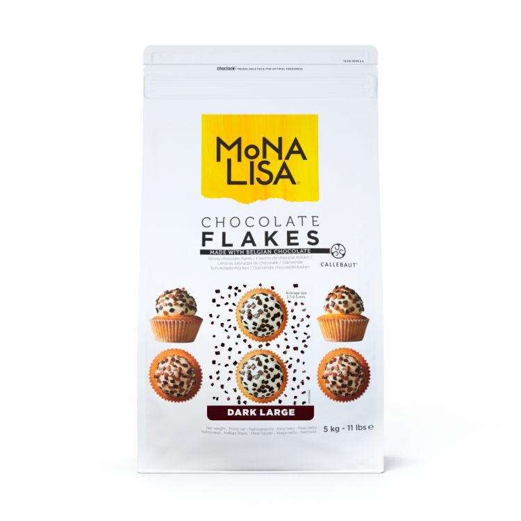 Split 9D Negro Escama Belga em Flocos 1kg - MonaLisa