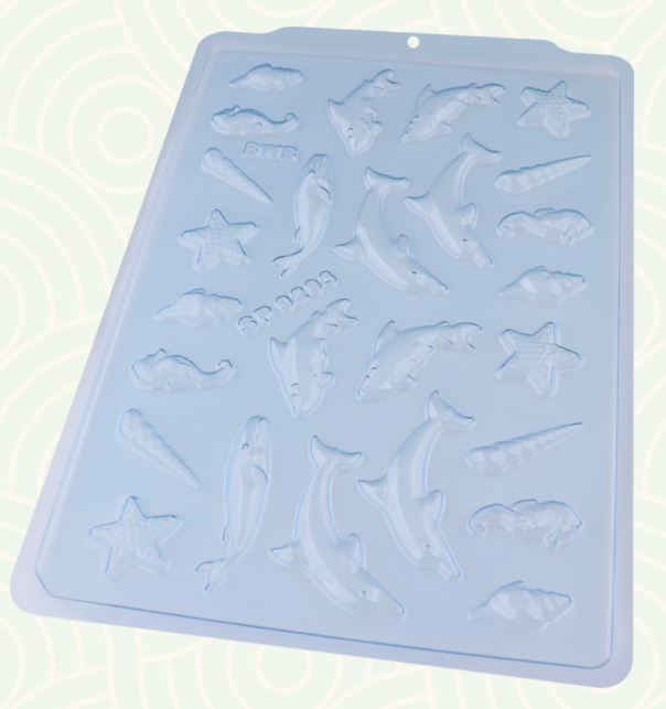 Forma Linha Simples  - Tema Fundo Do Mar - BWB3603