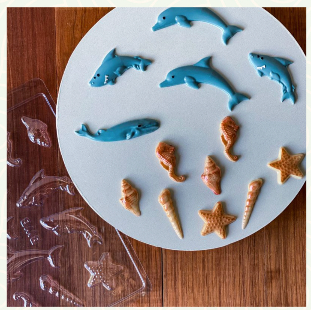 Forma Linha Simples  - Tema Fundo Do Mar - BWB3603