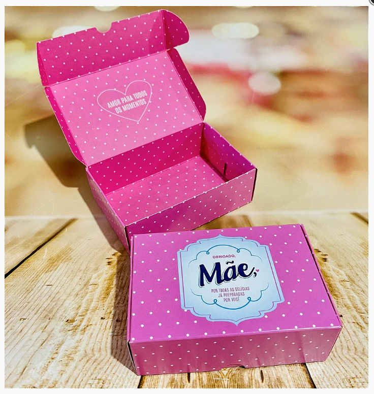 Caixa Practice Divertida Doce de Mãe 4 Doces - Kit 10 unidades