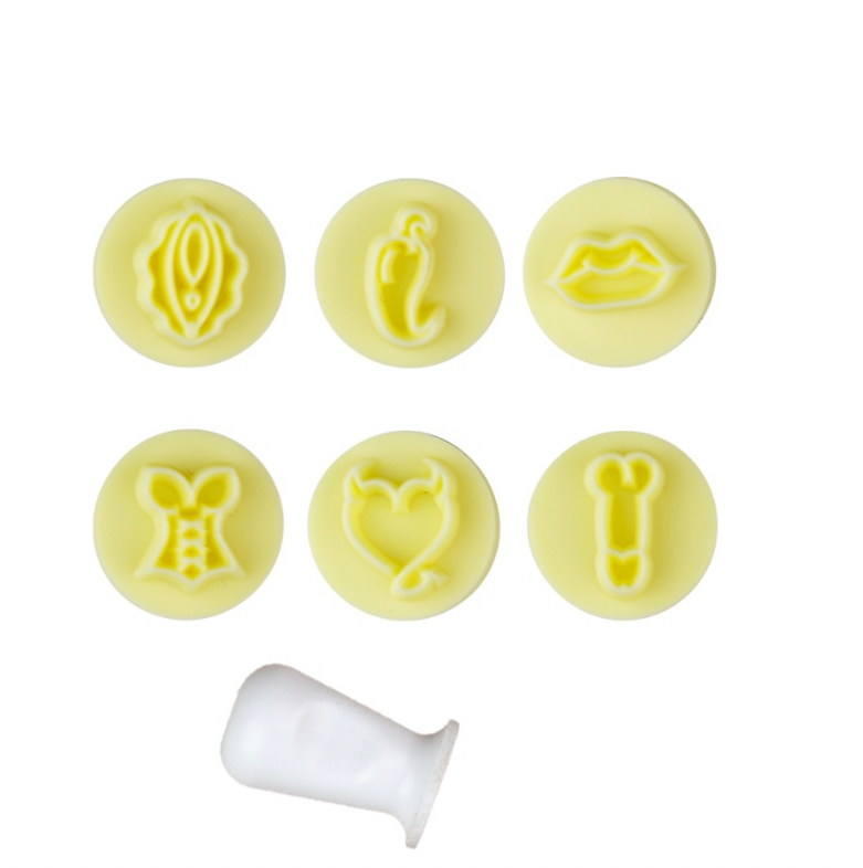 Kit Carimbos Especiais (7 pcs) - Amarelo