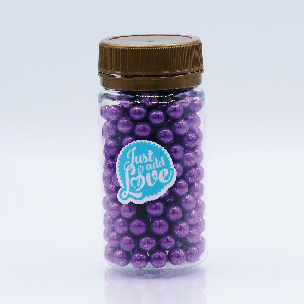 Pérolas Metalizadas Violeta 7mm - 65g