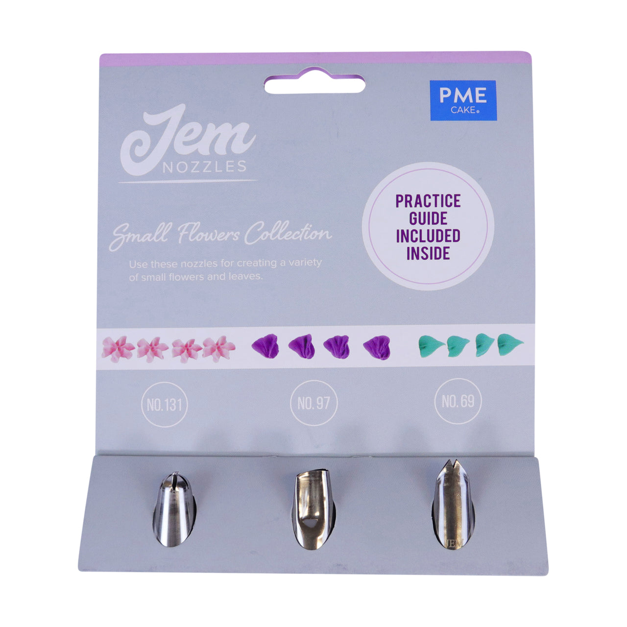 Kit Bico de Confeitar Flores Pequenas 3 un - PME