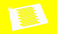 Thumbnail for Stencil Tijolinhos - Porto Formas