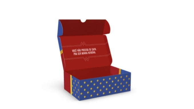 Caixa Pratice Mãe Maravilha 6 doces - Kit 10 unidades