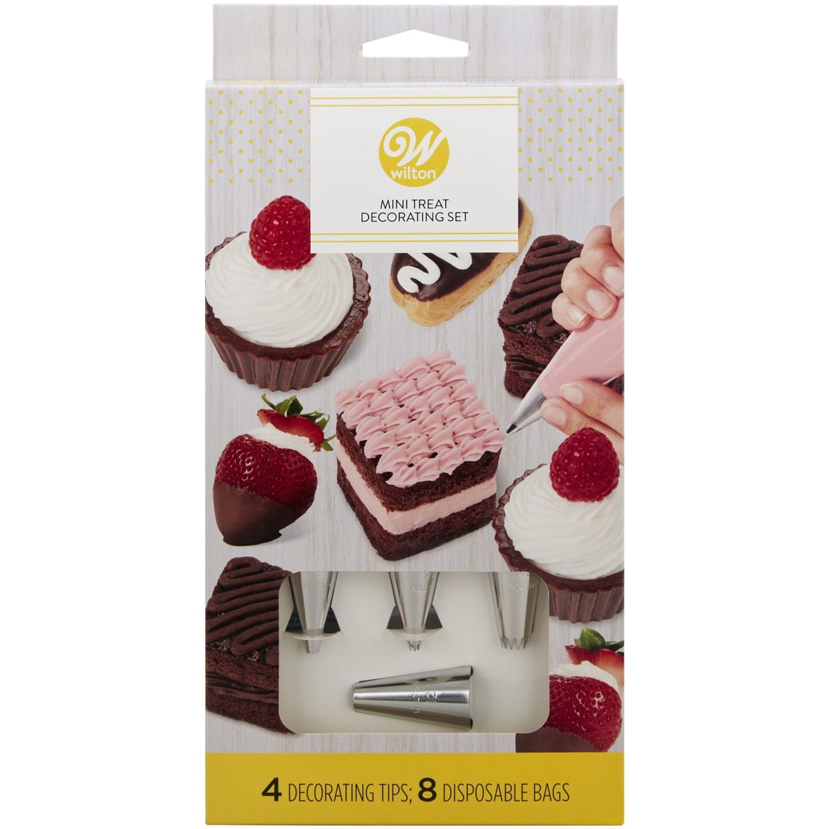 Bicos De Confeitar - Conjunto Bicos Decoração MiniSobremesas - Wilton