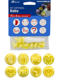 Thumbnail for Carimbos - Kit Carimbos Baby (9pcs) - Amarelo