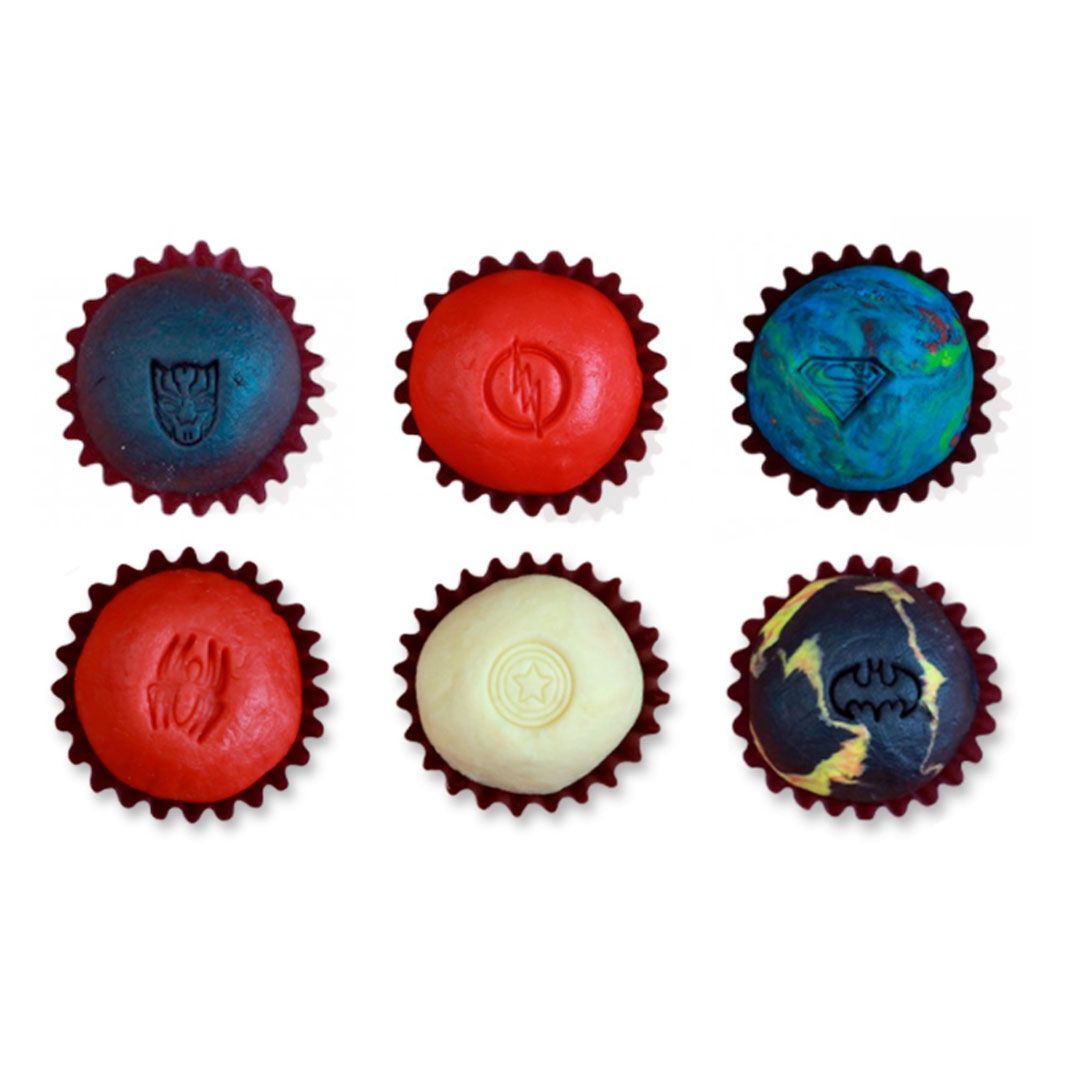 Carimbos - Kit Carimbos Herói (9pcs) - Amarelo