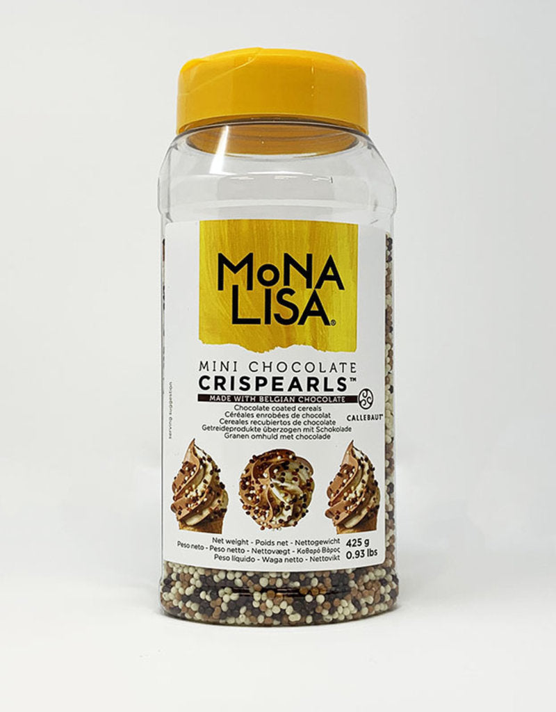 Chocolates - Mini Crispearls Sortido Belga - Cereal Crocante 425g Callebaut