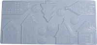 Thumbnail for Forma De Chocolate - Folha De Modelagem - Placa Decorativa De Natal- BWB10237