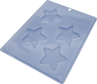 Thumbnail for Forma De Chocolate - Forma Acetato Simples - Estrela Grande - BWB10024