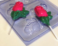 Thumbnail for Forma De Chocolate - Forma Acetato Simples - Pirulito Botão De Rosa - PF406