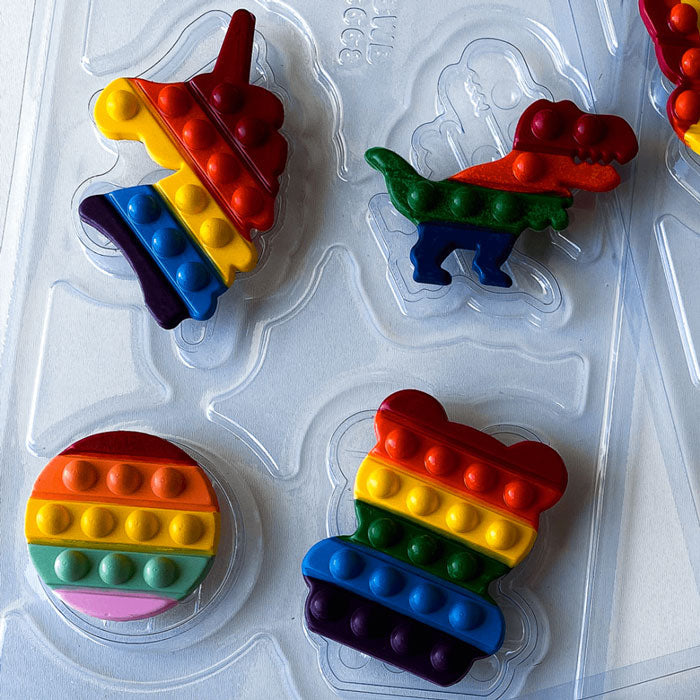 Forma De Chocolate - Forma Acetato Simples - Pop It Divertido 3 - BWB3668