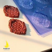 Thumbnail for Forma De Chocolate - Forma Acetato Simples - Porta Retrato Camafeu - PF160