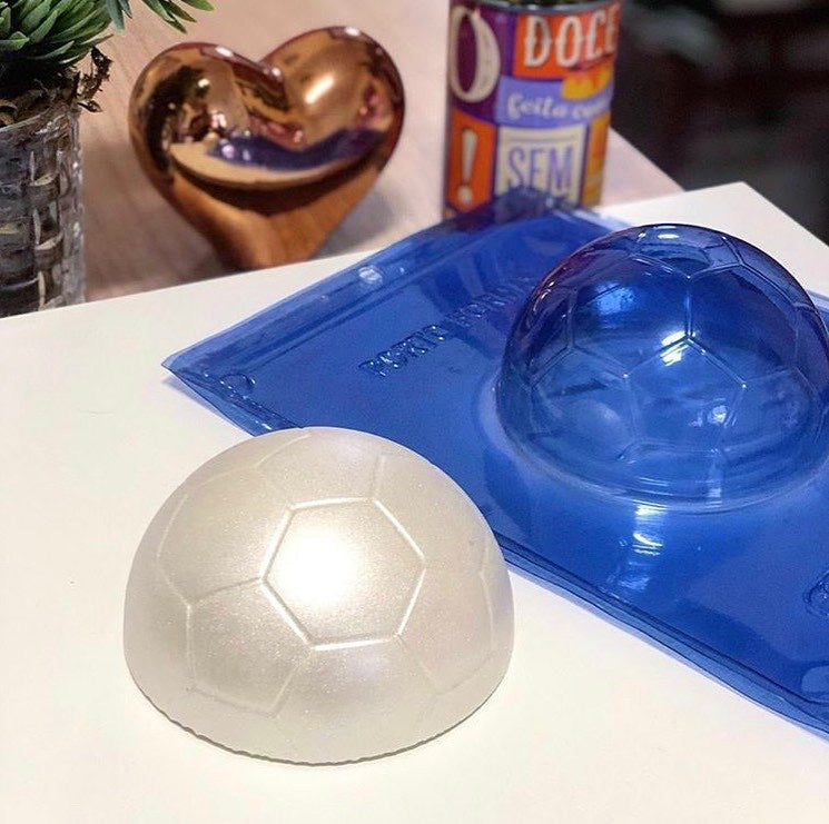Forma De Chocolate - Forma De Chocolate Especial 3 Partes - Bola Para 300g PF22