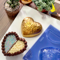 Thumbnail for Forma De Chocolate - Forma De Chocolate Especial 3 Partes - Coração 2 Recheios – PF1100