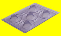 Thumbnail for Forma De Chocolate - Forma De Chocolate Especial 3 Partes - Mini Cupcake - PF19
