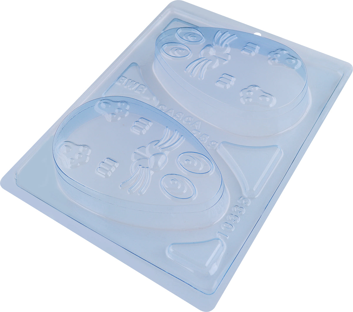 Forma De Chocolate - Forma De Chocolate Especial 3 Partes - Ovo Tablete Coelho - BWB10335