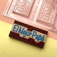 Thumbnail for Forma De Chocolate - Forma De Chocolate Especial 3 Partes - Tablete El Mejor Papá - BWB10173