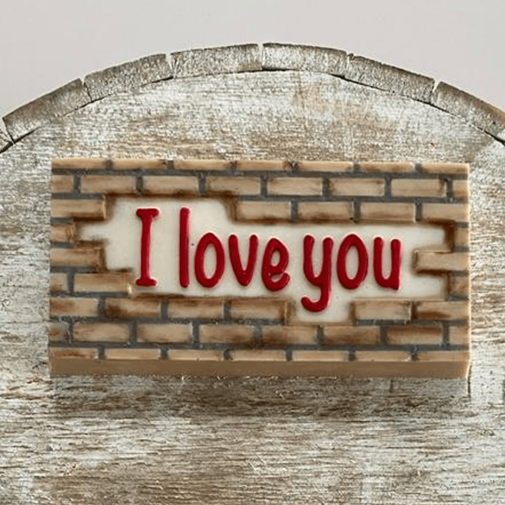Forma De Chocolate - Forma De Chocolate Especial 3 Partes - Tablete I Love You - BWB 10166