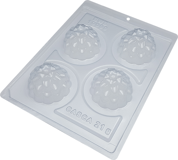 Forma De Chocolate - Forma De Chocolate Especial 3 Partes - Trufa Bela BWB10099