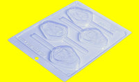 Thumbnail for Forma De Chocolate - Forma De Chocolate - Pirulito Máscara - PF433
