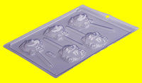 Thumbnail for Forma De Chocolate - Forma De Chocolate - Pirulito Palhacinho (405)