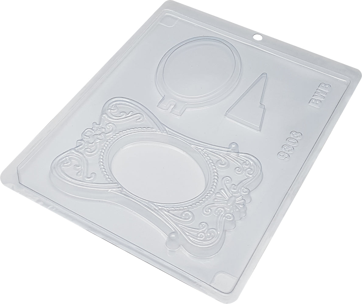 Forma De Chocolate - Forma Linha Simples - Porta Retrato Grande 100g Ref.9303 BWB
