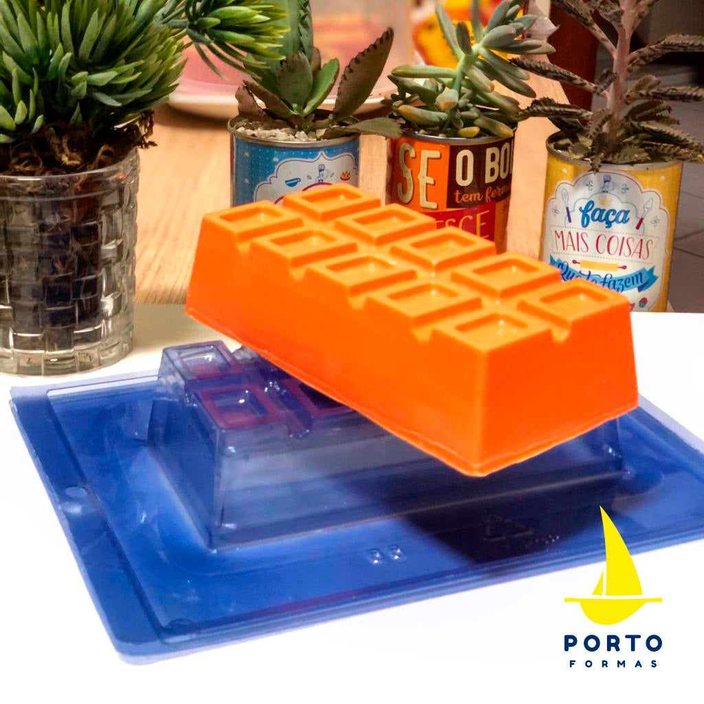 Forma Especial 3 Partes - Barra Quadradinha - PF66