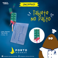 Thumbnail for Forma Especial 3 Partes - TABLETE NO PALITO - PF65