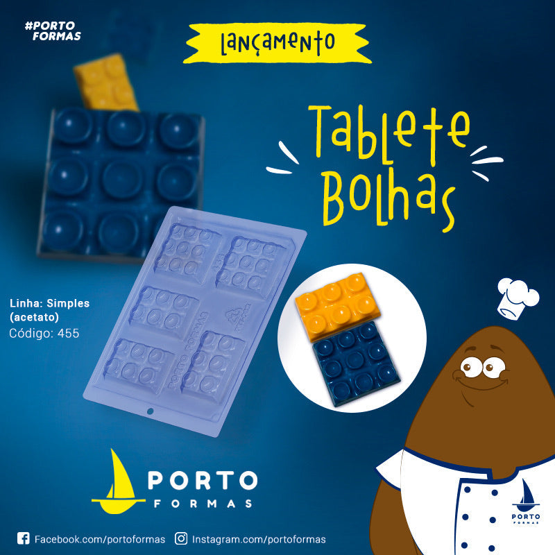 Forma Linha Simples - Tablete Bolhas - PF455