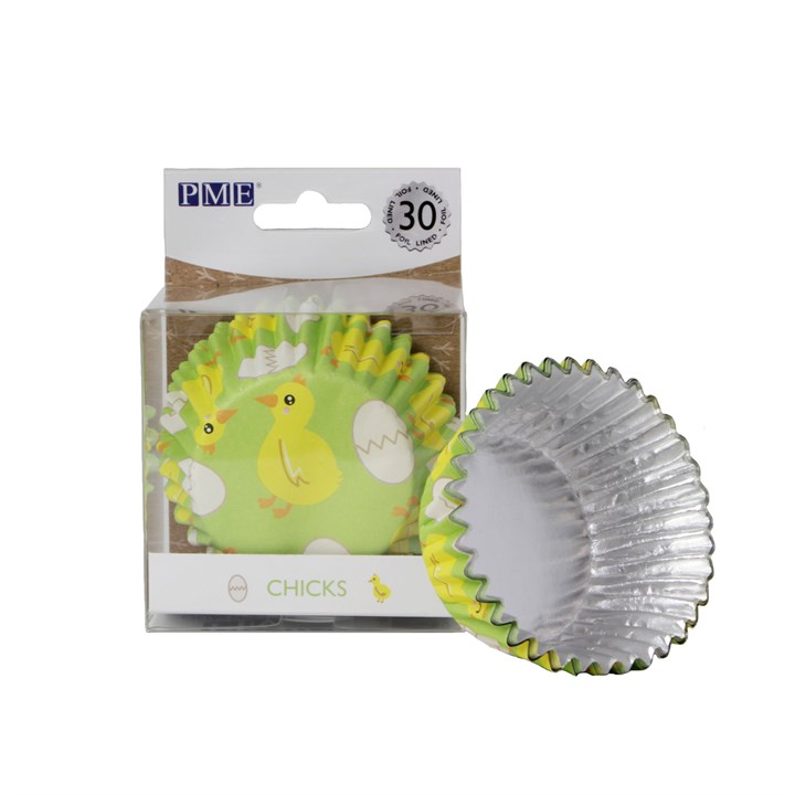 Formas Diversas - Cápsula Para Cupcake Easter Chicks PK / 30