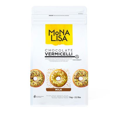 Granulados - Vermicelli Ao Leite Monalisa - 1kg