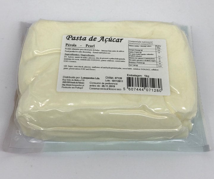 Pasta De Açucar - Pasta De Açúcar Pérola 1kg