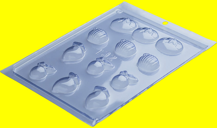 Porto Formas - Forma Linha Simples – Acetato - Frutinhas