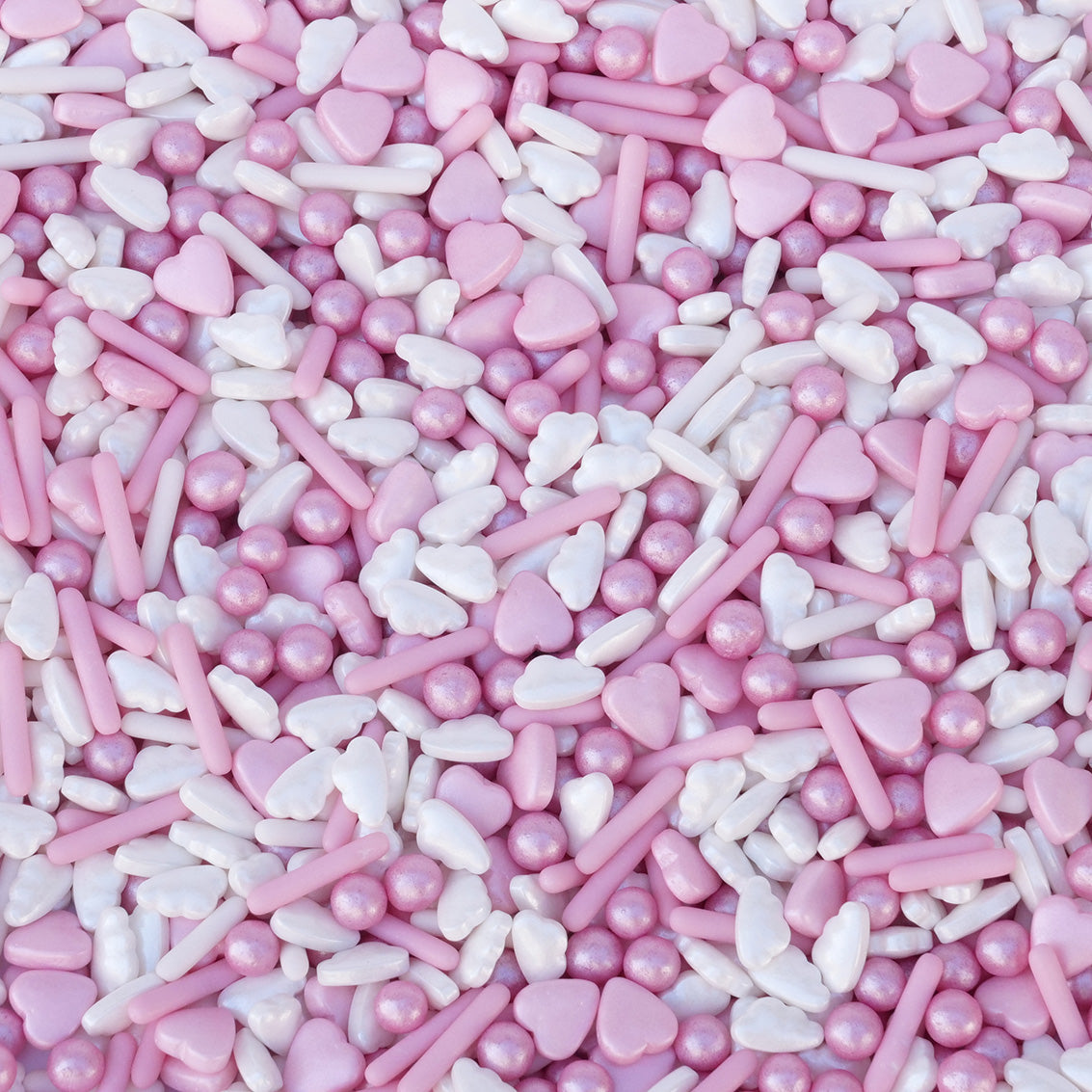 Sprinkles E Pérolas - Mix Sonhos Rosas - 70g