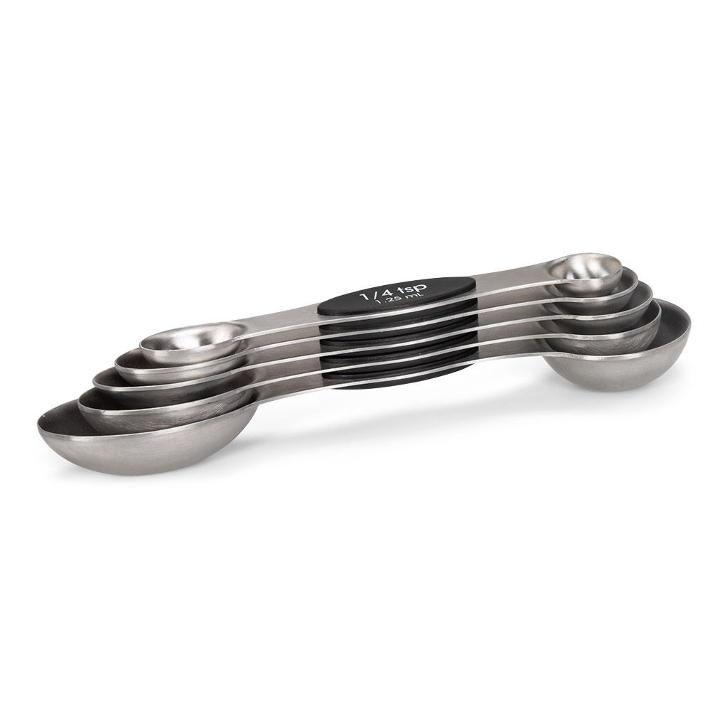 Utensílios E Acessórios - Conjunto Colheres Medidoras Inox Magnética Patissê