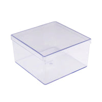 Thumbnail for Cake Box Quadrado Cristal Com Tampa - BLUESTAR