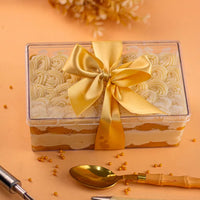 Thumbnail for Cake Box Retangular Cristal Com Tampa - BLUESTAR
