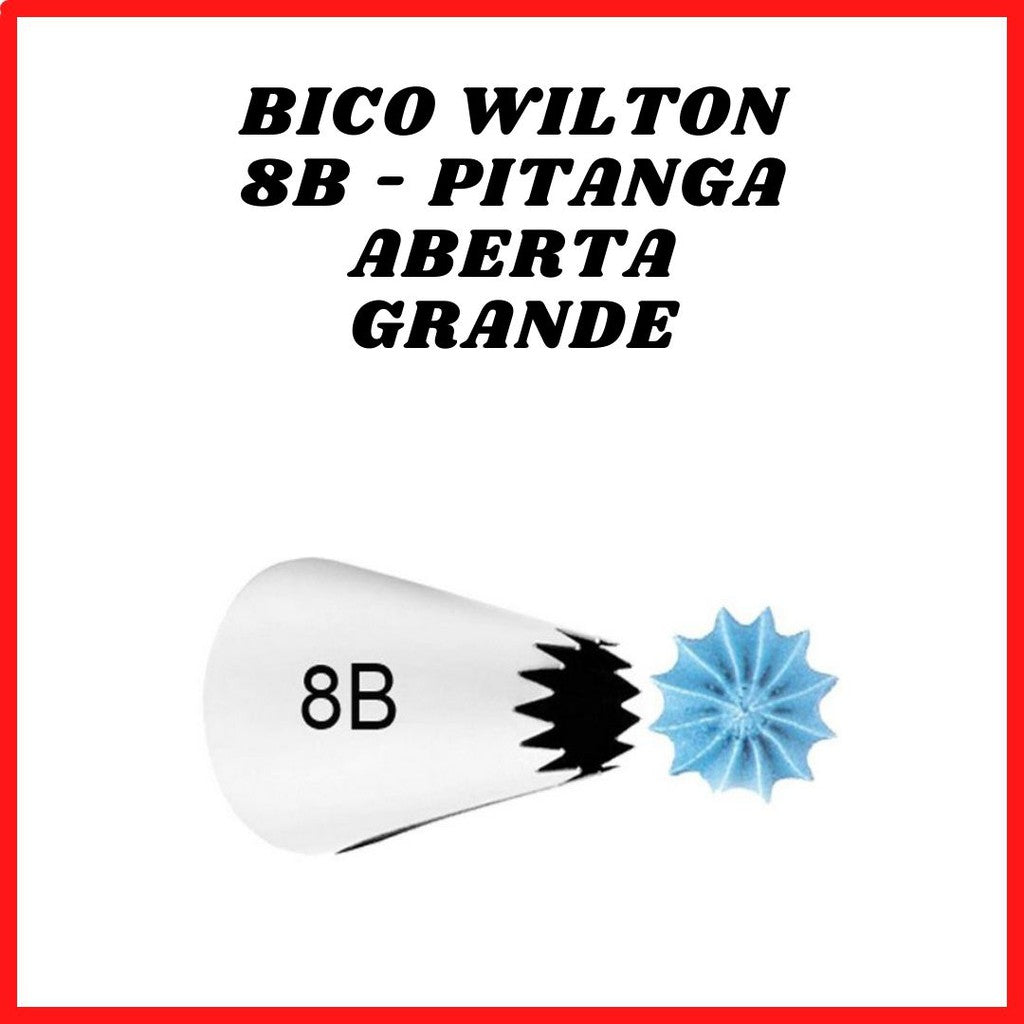 Bico de Confeitar #8B - Wilton
