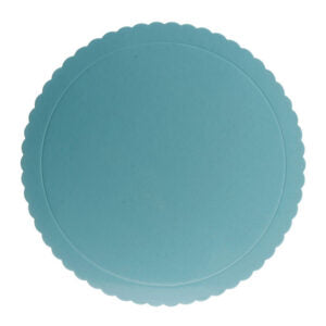 Base para bolo redonda azul 30 cm - Dekora