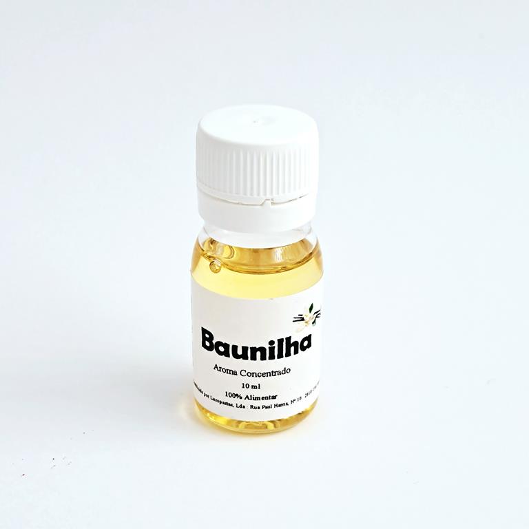 Aroma Concentrado Baunilha 10ml - LusoPastas