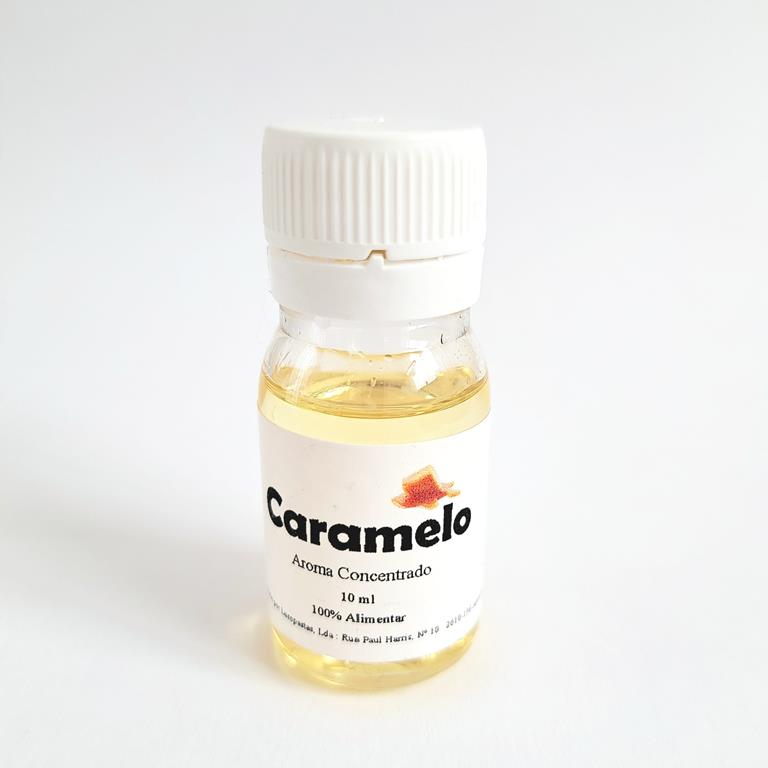 Aroma Concentrado Caramelo 10ml - LusoPastas