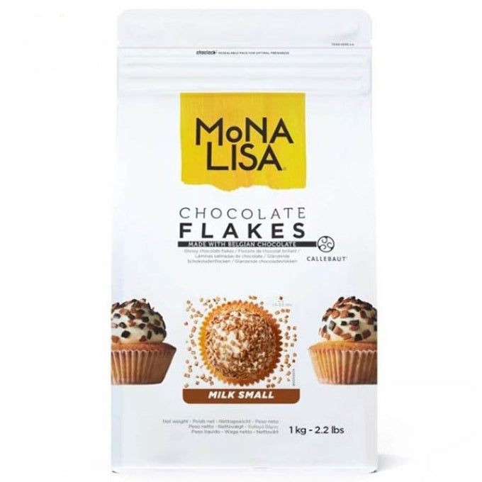 Split Mini Flakes Ao Leite Escama Belga 1kg - MonaLisa