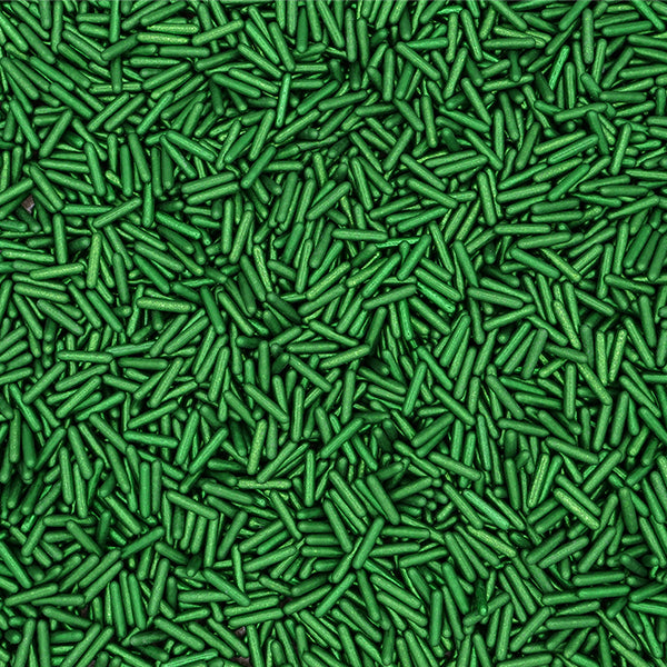 Bastonetes Metalizados Verde - 65 gr