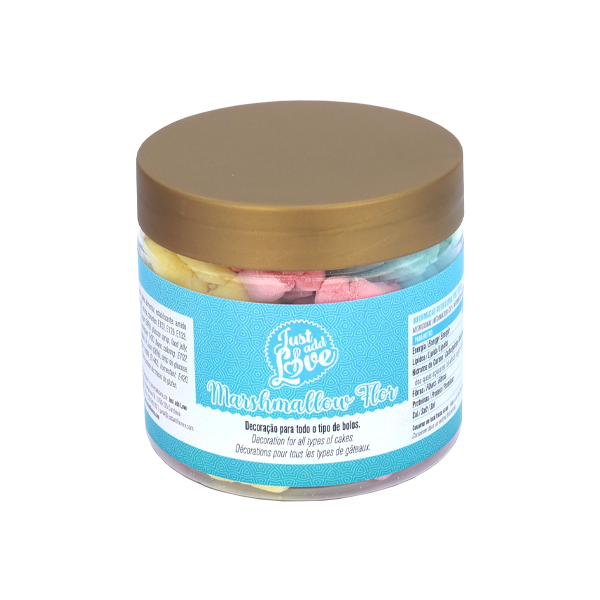 Mini Marshmallon Flor - 50gr