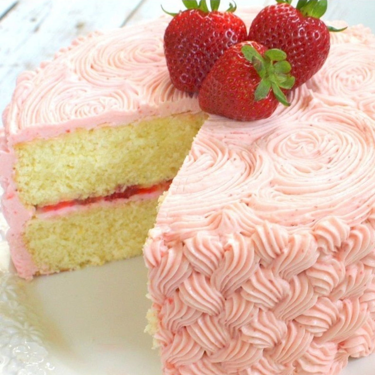 Buttercream de Morango 500gr