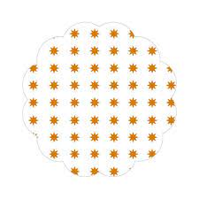 Tapetinho Para Brigadeiro Fundo Asterisco Ouro 7cm