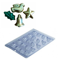 Thumbnail for Forma Acetato Simples - Bombom Enfeites Natal –PF600