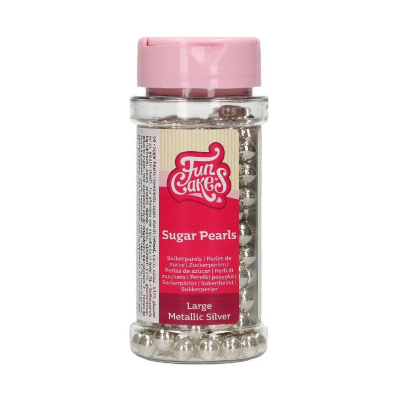 Perola Prata Grande Funcakes 80gr
